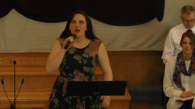 Hallelujah solo by Savannah Raeburn Gibson смотреть онлайн