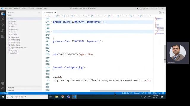 Bootstrap 5 : Project (University / Institute Page - step by step guide to build Bootstrap page) смотреть онлайн