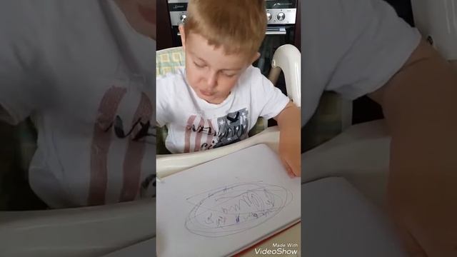 Рисуем аквариум в 3 года Диалог сына и мамы смотреть онлайн