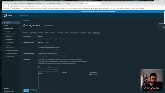 Harbor 2.5.0 - Cosign and replication demo - Orlin Vasilev смотреть онлайн