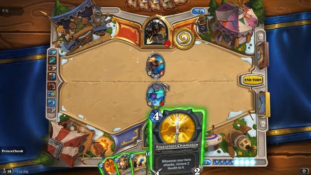 (Hearthstone) Deathwing Dragonlord Paladin Deck - Game 1 Enemy Concede смотреть онлайн