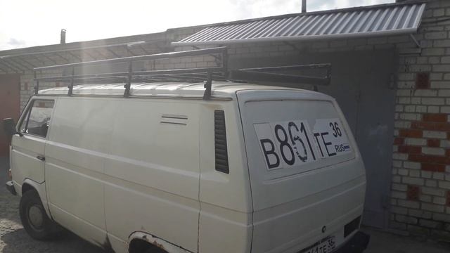 Фольксваген т-3 с оригинальным багажником смотреть онлайн
