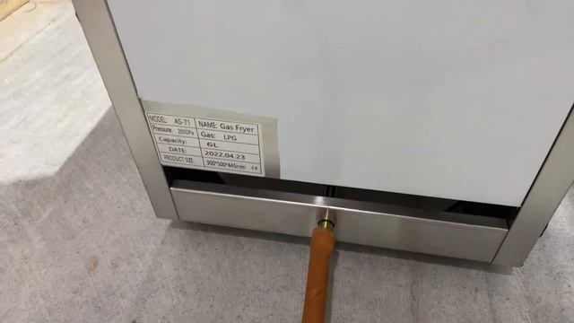 Commercial Gas Deep Fryer Price in India | Commercial Gas Fryer machine unboxing смотреть онлайн