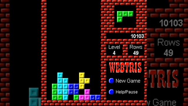 Webtris (Java Applet) смотреть онлайн