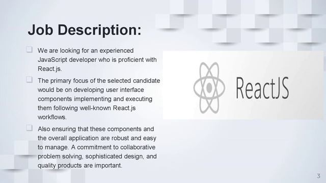 React JS Developer Jobs In Dharamshala смотреть онлайн