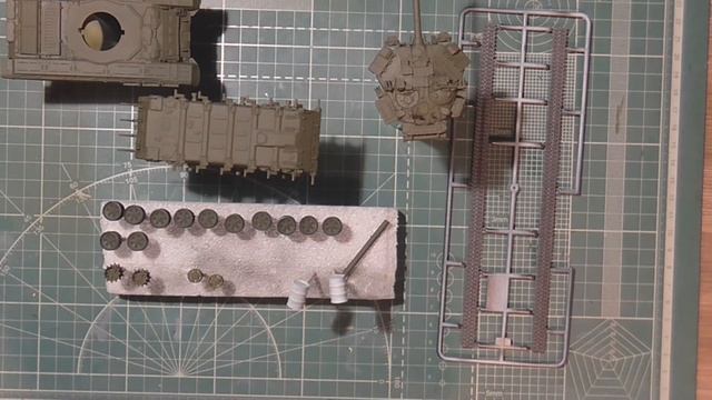Т-90А, Звезда, 1/72, Покраска Часть №1 смотреть онлайн
