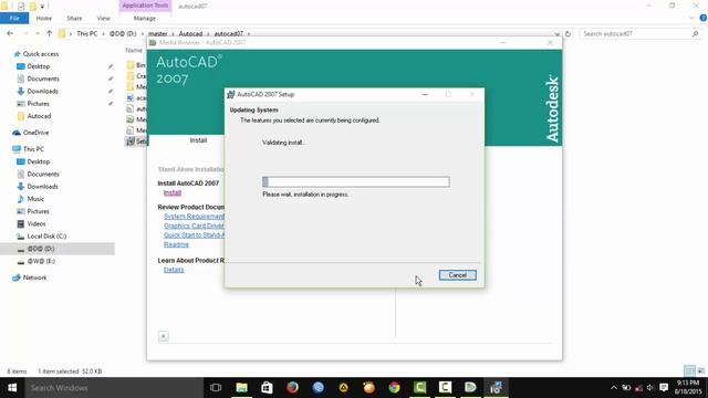 Tutorial Install AutoCAD 7 смотреть онлайн