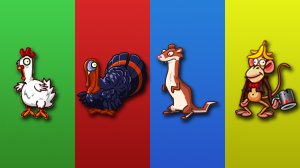 Новые цирковые обезьяны - самые сильные животные зомби в игре РАСТЕНИЯ против ЗОМБИ 2?