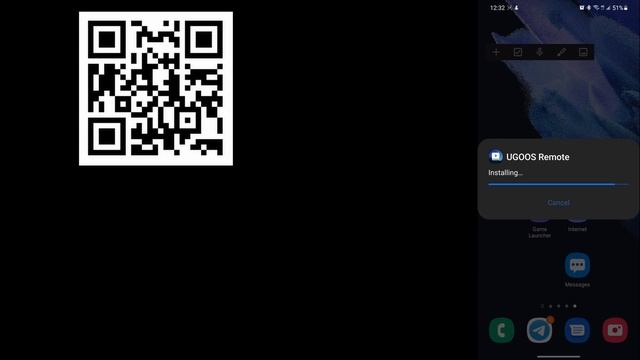 Ugoos Remote App Installing & 1st Run смотреть онлайн