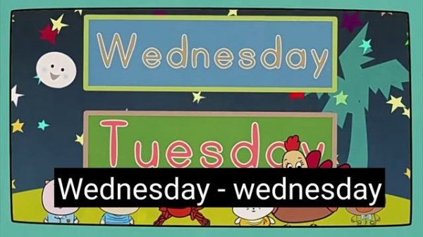 Days of the week sing with mother hen