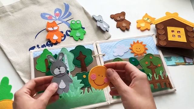 Мягкая книга Сказки для Алиночки смотреть онлайн