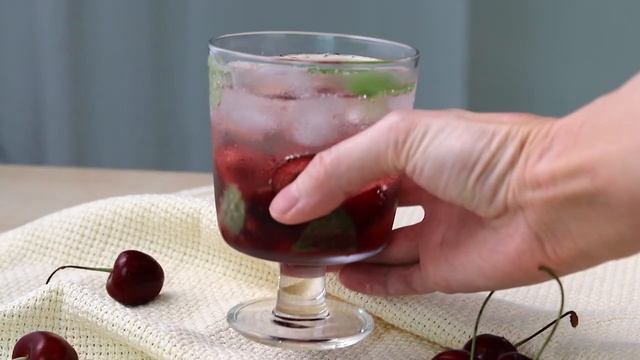 Three ways to eat Cherries?Cherry Jam & Cherry Virgin Mojito & Cherry ice cream | Cong Cooking смотреть онлайн