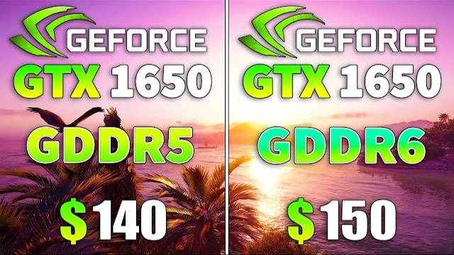 GTX 1650 GDDR5 Vs GTX 1650 GDDR6 Test In 9 Games
