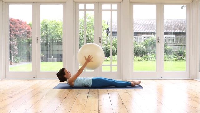 Pilates Full Body Workout With The Exercise Ball 40 Mins