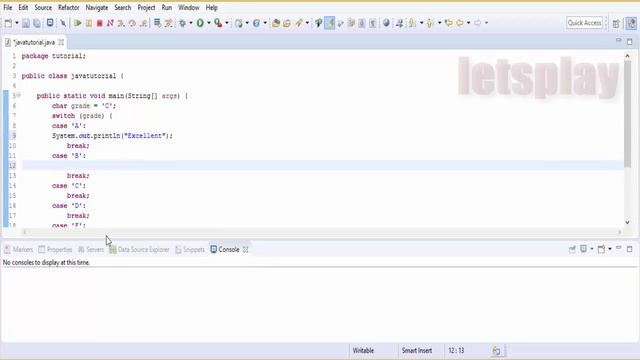 Video #19 - Java Tutorial - Java Switch-Case смотреть онлайн