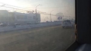 Поездка на троллейбусе 5 маршрут ВМЗ-5298.01 «Авангард» борт номер 2062 г.Красноярск