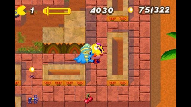 Game Over: Ms. Pac-Man Maze Madness (GBA) смотреть онлайн