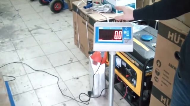 Паллетные весы обзор - ВСП4-1000П смотреть онлайн