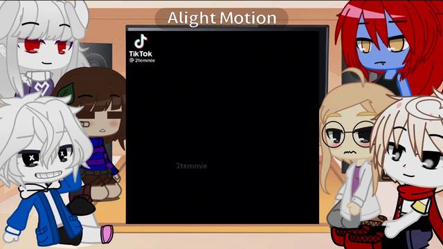 Undertale react to sans au(nightmare and dream)/part 2 || Реакция Андертейл на Санс ау /2 часть смотреть онлайн