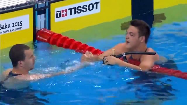 Baku 2015 1st European Games Finswimming 100 Surface Men