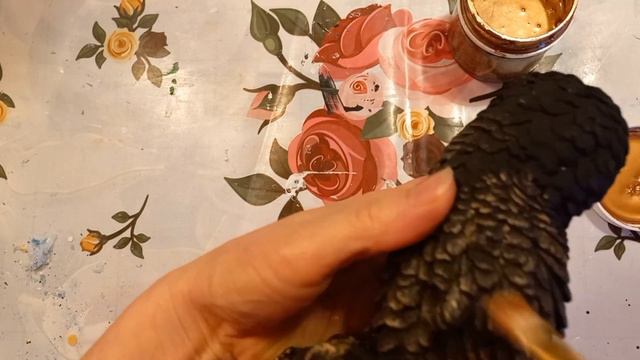 гипсовые фигуры покраска под бронзу, покрытие лаком, Фортуна, сова смотреть онлайн