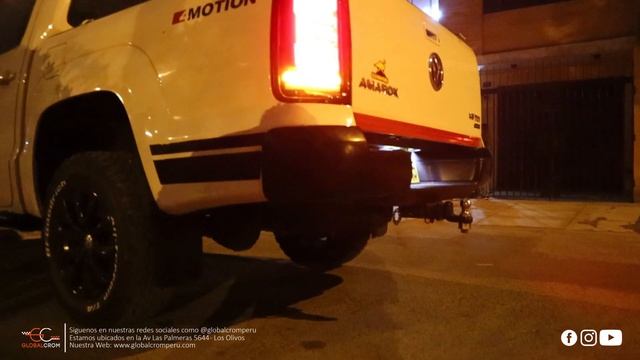 Faros Led en modelo Smoke VolksWagen Amarok 2020 // Global Crom смотреть онлайн