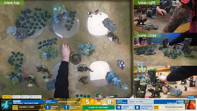 Quest of Champions - Game 1 - Fyreslayers vs Nighthaunt смотреть онлайн