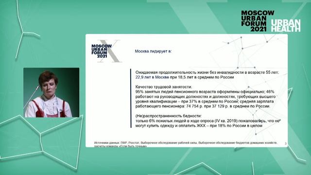 Urban Health (EN) / Moscow Urban Forum / Московский Урбанистический Форум