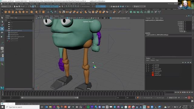 Basic barebones Maya Character to Unreal Workflow and Render смотреть онлайн
