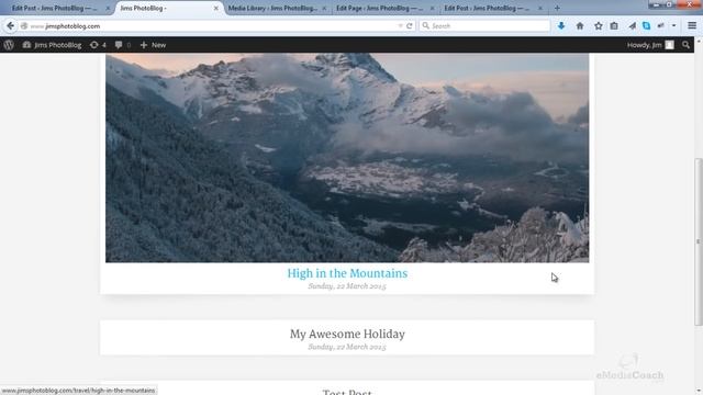 How to Create a Photography Website - with WordPress! смотреть онлайн