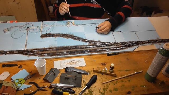 Spur H0 Anlage "Amstetten" in Bau 333 - Bahnhof Amstetten смотреть онлайн