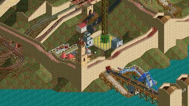 Rollercoaster Tycoon Loopy Landscapes #98 (Good Knight Castle: Flat path issues) смотреть онлайн