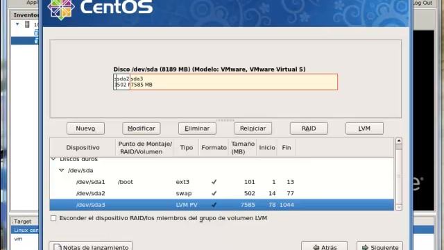 Instalación Centos 5.6 en VMware server смотреть онлайн