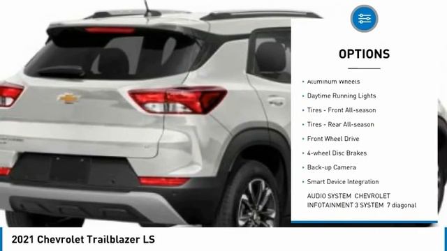 2021 Chevrolet Trailblazer CB173738 смотреть онлайн