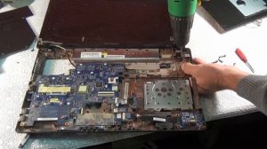 Разборка и ремонт корпуса ноутбука Lenovo G575