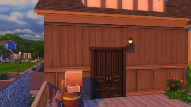 【Sims4】Skyrim・リフテンのハニーサイド建築してみた（Honeyside speedbuild） смотреть онлайн