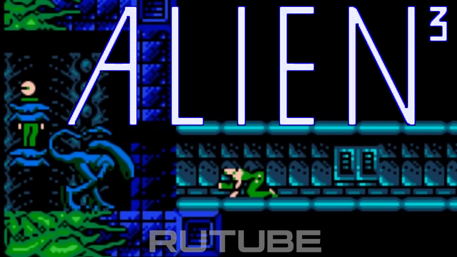 Alien 3 (NES - Dendy - Famicom - 8 bit) - Прохождение игры Чужой 3 на Денди без комментариев - Hard смотреть онлайн
