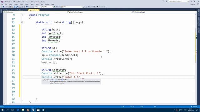 C# [Open Source] TCP PortScanner How to create your own смотреть онлайн