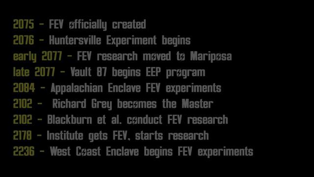 FEV Complete History, Lore and Speculation смотреть онлайн