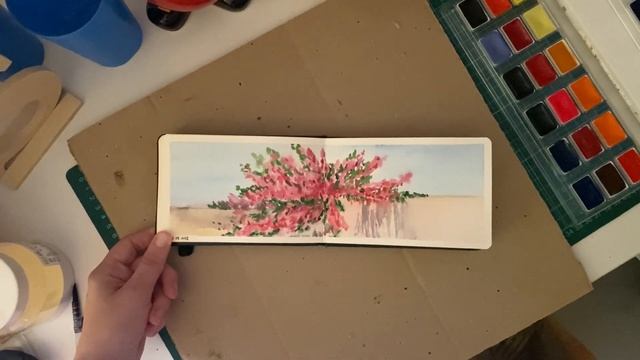 Листаю скетчбук от Baohong / Sketchbook Tour