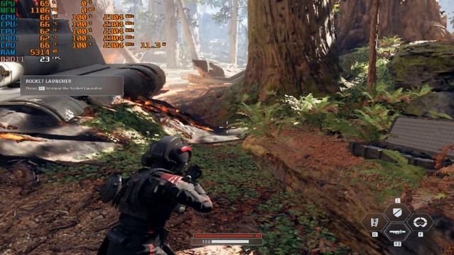 Star Wars: Battlefront II FPS test on Intel HD Graphics 610 смотреть онлайн