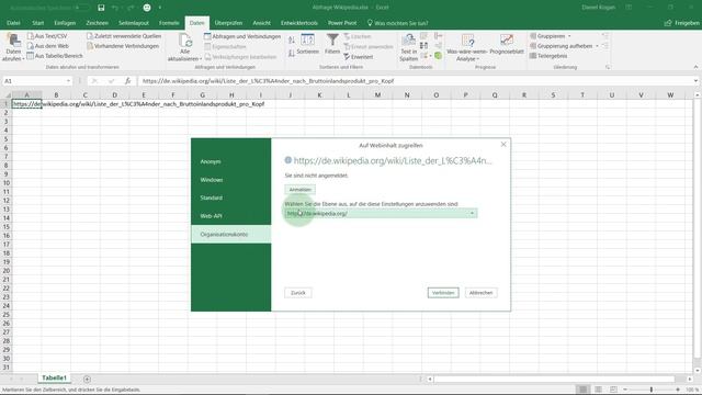 Power-Query #6/6: Neuste Daten direkt von einer Webseite abrufen und automatisch aktualisieren! смотреть онлайн