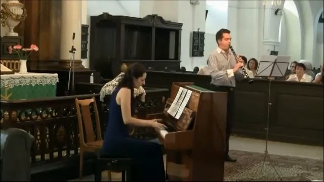 Bozza: Aria, Peter Horvath clarinet and Beata Gincsai piano смотреть онлайн