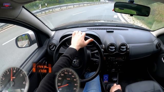 Dacia Duster Test Drive On Autobahn