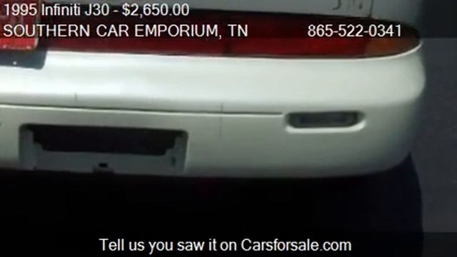 1995 Infiniti J30 Sedan - for sale in KNOXVILLE, TN 37920 смотреть онлайн