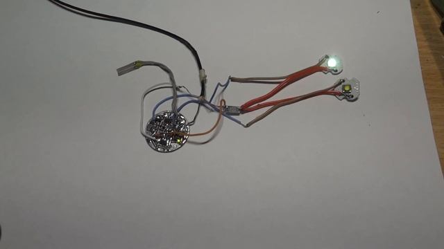 Контроллер управления двумя подсветками подводной камеры.