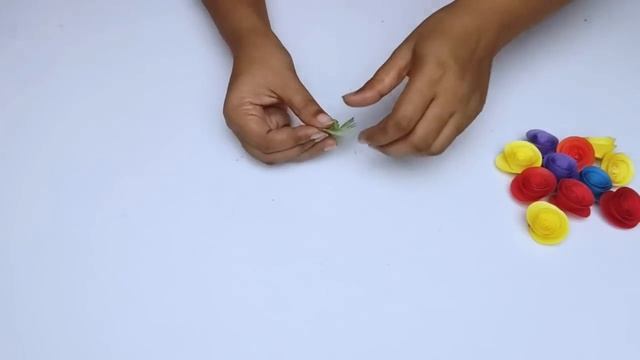 How to make Wall hanging paper flower craft | Easy craft смотреть онлайн