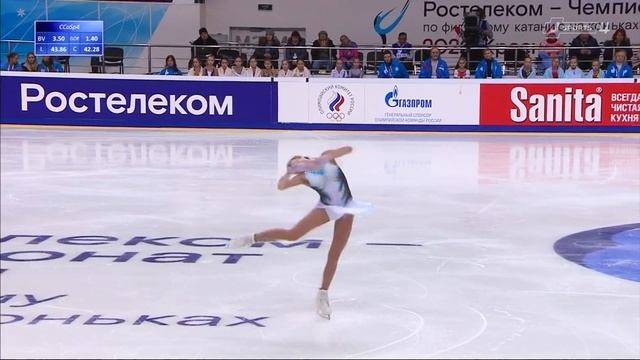HD 1080p Alena Kostornaia Russian Nationals SP Ted Barton Commentary Colour Edited смотреть онлайн
