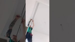 Монтаж скрытого карниза ПК-14 для натяжного потолка