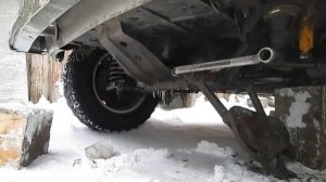 Замена передних пружин Нива